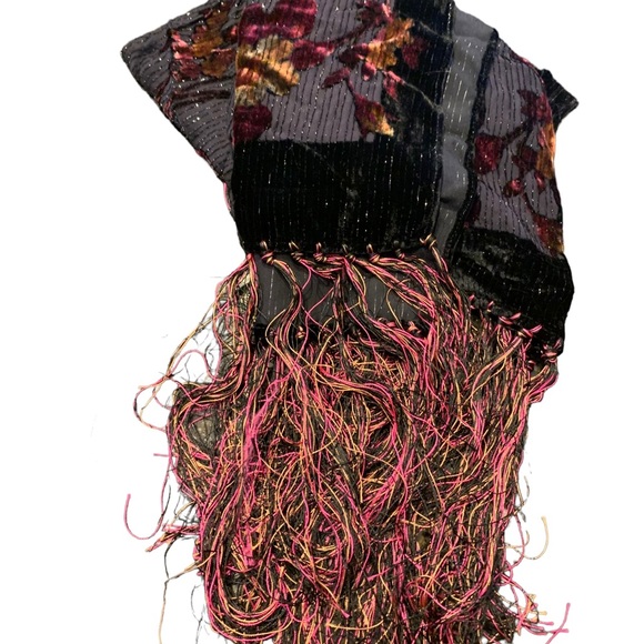 Eric Javits New York Women's Wool Felted Bag Boho Purse Scarf Hat Zip Closure - Picture 5 of 5